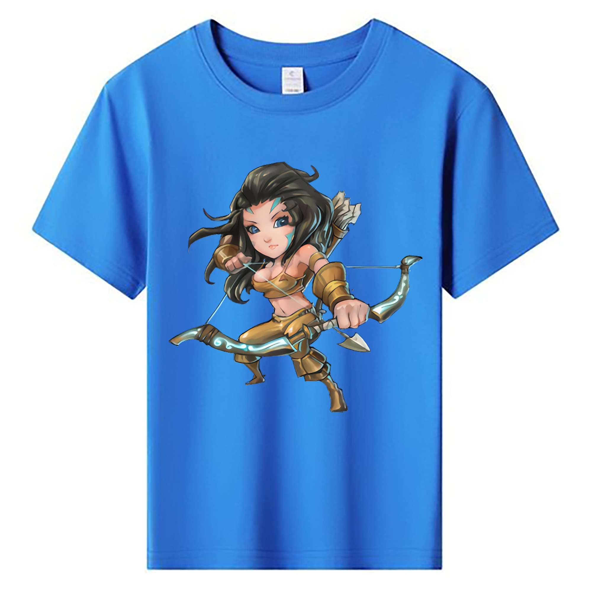 （画像用） リーグ・オブ・レジェンド League of Legends LOL 綿100％キッズTシャツ（フロントプリント）